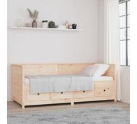 Vidaxl Day Bed Without Mattress 80X200 Cm Solid Wood Pine