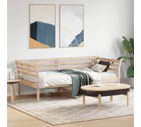 vidaXL Day Bed without Mattress 90x190 cm Single Solid Wood Pine