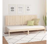 vidaXL Solid Wood Pine Day Bed 90x200 cm Guest Sofa Sleepover Occasional Bed
