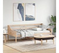Day Bed Sofa Bed Frame Daybed Couch Bedroom Guest Bed Solid Wood Pine vidaXL