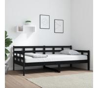 (black, 90 x 190 cm) vidaXL Solid Wood Pine Day Bed Indoor Bedroom Furniture Multi Colours/Sizes