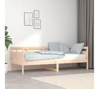 (brown, 80 x 200 cm) vidaXL Solid Wood Pine Day Bed Wooden Sleepover Sofa Bed Multi Colours/Sizes