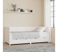 Vidaxl Day Bed Without Mattress White 80X200 Cm Solid Wood Pine