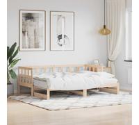 vidaXL Daybed with Trundle 80x200 cm Solid Wood Pine UK GF0