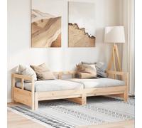 vidaXL Daybed without Mattress 90x200 cm Solid Wood Pine