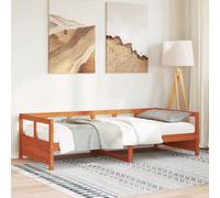 vidaXL Daybed without Mattress Wax Brown 80x200 cm Solid Wood Pine