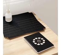 vidaXL Decor Panels 12 pcs Black Oak 30 x 30 x 0.27 cm Engineered Wood