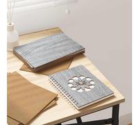 vidaXL Decor Panels 12 pcs Grey sonoma 21 x 30 x 0.3 cm