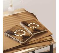 vidaXL Decor Panels 12 pcs Smoked oak 40 x 60 x 0.3 cm Engineered wood