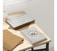 vidaXL Decor Panels 150 pcs Concrete grey 15 x 21 x 0.3 cm