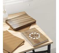 vidaXL Decor Panels 50 pcs Artisan oak 15 x 21 x 0.3 cm