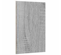 vidaXL Decorative Panels 50 Pieces Grey Sonoma 40 x 60 x 0.3 cm Wood Material