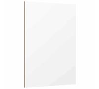 vidaXL Decorative Panels 50 Pieces White 30 x 42 x 0.3 cm Wood Material