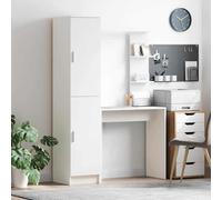 Desk 2 pcs Office Modern Home Furniture Work Executive Writing Study vidaXL