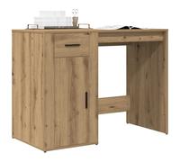 vidaXL Desk Artisan Oak 100x49x75 cm Engineered Wood