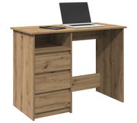 vidaXL Desk Artisan Oak 102x50x75 cm Engineered Wood
