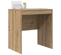 Desk Compact Artisan Oak 70x50x76cm Engineered Wood Minimal Writing Table Study