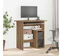 Desk Bedroom Office Desk Work Corner Table Study Desk Engineered Wood vidaXL