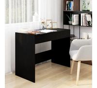 Vidaxl Desk Black 101X50X76.5 Cm Engineered Wood Desks
