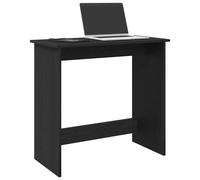 vidaXL Desk Black 80x40x75 cm Engineered Wood