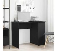 vidaXL Desk Black Oak 100x55x75 cm Engineered Wood
