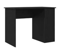 vidaXL Desk Black Oak 100x55x75 cm Engineered Wood office desk study desk