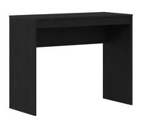 vidaXL Desk Black Oak 90x40x72 cm Engineered Wood