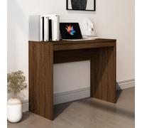 Vidaxl Desk Brown Oak 90X40X72 Cm Engineered Wood