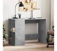 vidaXL Desk Concrete Grey 102x50x75 cm Engineered Wood