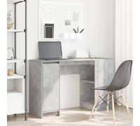 vidaXL Desk Concrete Grey 120x42x76 cm Engineered Wood