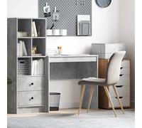 vidaXL Desk Concrete Grey 80 x 40 x 76 cm