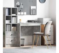 vidaXL Desk Concrete Grey 80 x 50 x 76 cm