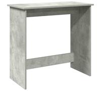 vidaXL Desk Concrete Grey 80x40x75 cm Engineered Wood, office desk, study desk, standing desk, computer desk, writing desk, home office furniture