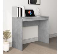 vidaXL Desk Concrete Grey 90x40x72 cm Engineered Wood