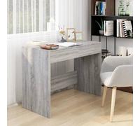 vidaXL Desk Grey Sonoma 101x50x76.5 cm Engineered Wood, Grey