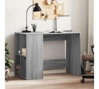 vidaXL Desk Grey Sonoma 102x50x75 cm Engineered Wood