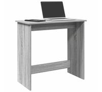 vidaXL Desk Grey Sonoma 80x40x75 cm Engineered Wood