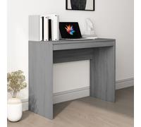 vidaXL Desk Grey Sonoma 90x40x72 cm Engineered Wood