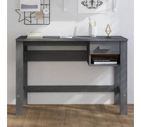 (dark grey) vidaXL Desk Solid Wood Pine Home Working Writing Computer Table Multi Colours