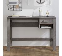 (light grey) vidaXL Desk Solid Wood Pine Home Working Writing Computer Table Multi Colours