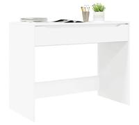 vidaXL Desk High Gloss White 100 x 50 x 78 cm Engineered Wood