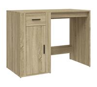 (sonoma oak) vidaXL Desk Office Table Computer Desk Study Working Table Engineered Wood
