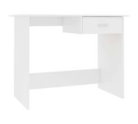 Vidaxl Desk White 100X50X76 Cm Engineered Wood Desks