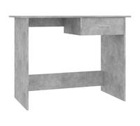 Vidaxl Desk Concrete Grey 100X50X76 Cm Engineered Wood Desks