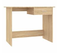 Vidaxl Desk Sonoma Oak 100X50X76 Cm Engineered Wood