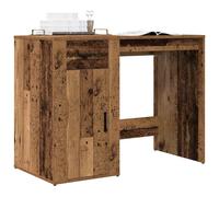 vidaXL Desk Old Wood 100x49x75 cm Engineered Wood