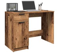 vidaXL Desk Old Wood 100x50x75 cm Engineered Wood
