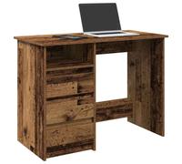 vidaXL Desk Old Wood 102x50x75 cm Engineered Wood