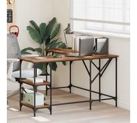 Desk Office Desk Computer Table Study Writing Table Engineered Wood vidaXL