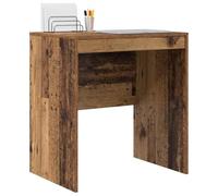 vidaXL Desk Old wood 70 x 50 x 76 cm Engineered wood, Living Room, Rectangular, Modern, Durable, Ample Storage, Compact Desk, Writing, Student, Functional